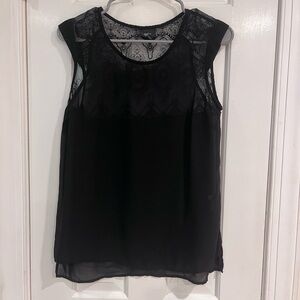 Select items BOGO free! 
Black Sleeveless Lace Top